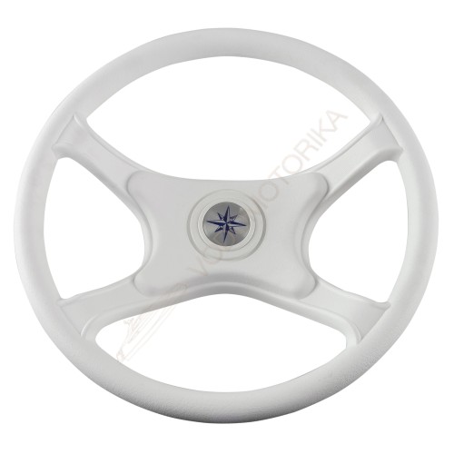 Рулевое колесо LAGUNA белый обод и спицы д. 335 мм Volanti Luisi