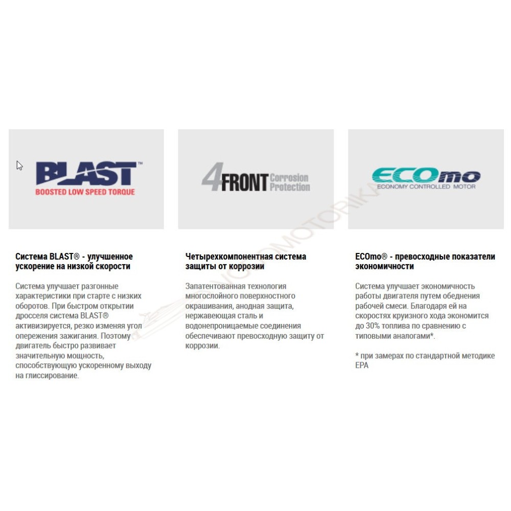 Лодочный мотор Tohatsu BFT90A LRTU 90 л.с. четырехтактный