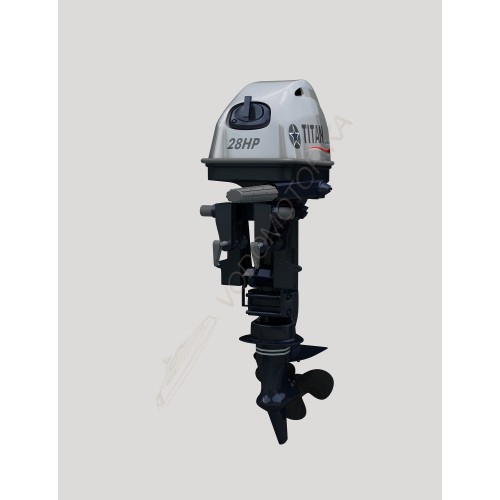Лодочный мотор TITAN TP28AMHS 28 л.с. двухтактный