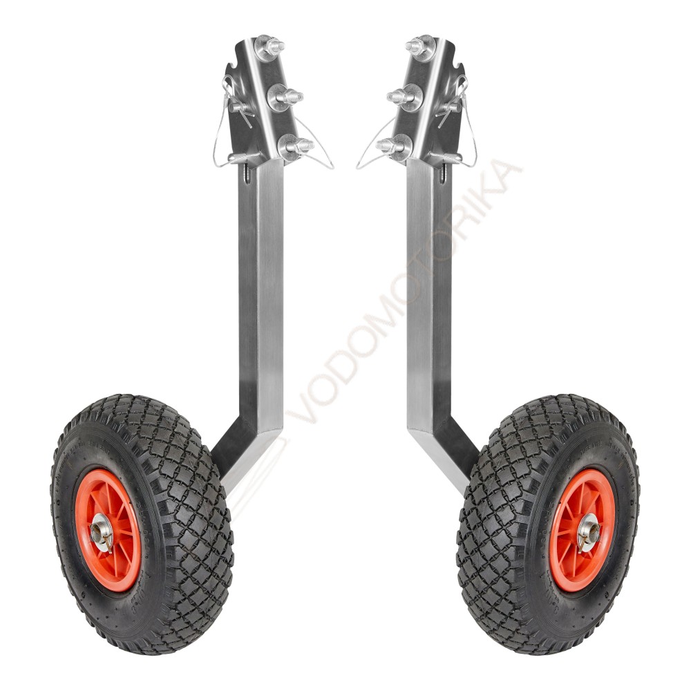 Колеса транцевые Горизонт OT-260 (нержавейка, универсальные - откидные)