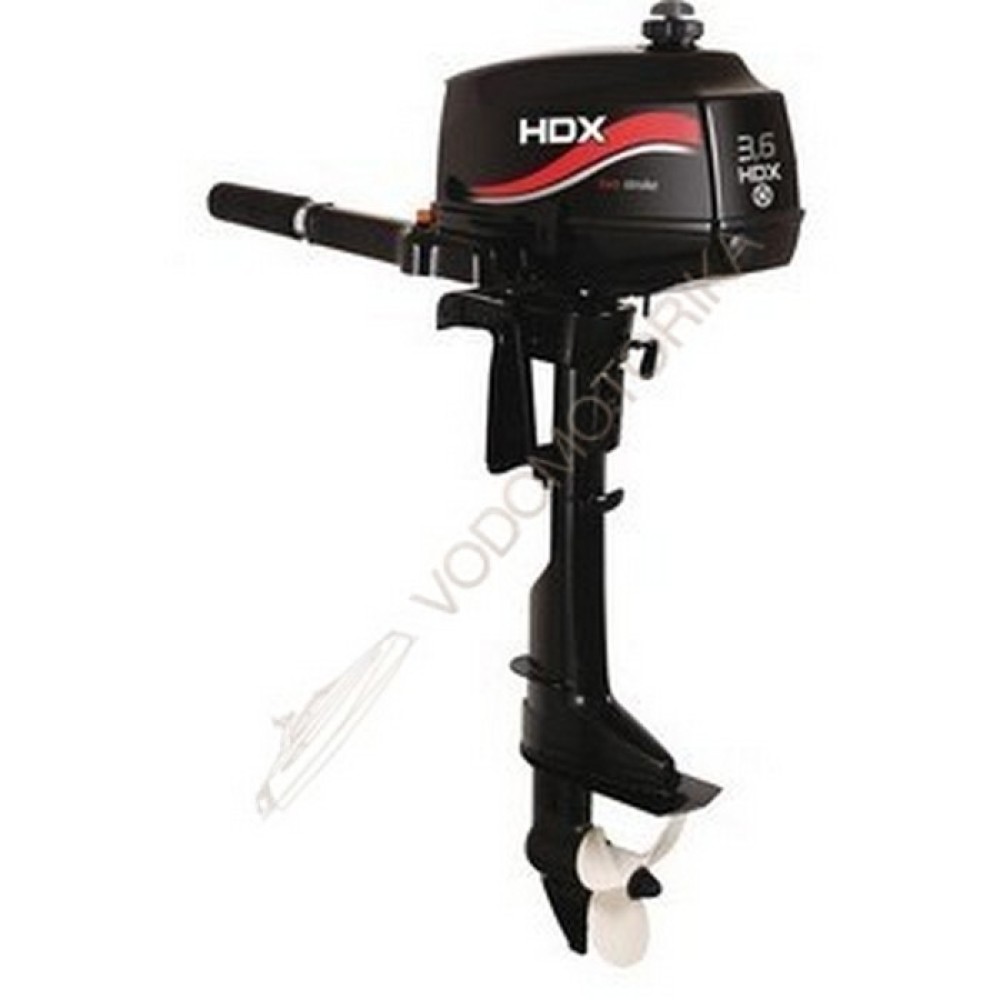 Лодочный мотор HDX T 3.6 BML 3.6 л.с. двухтактный