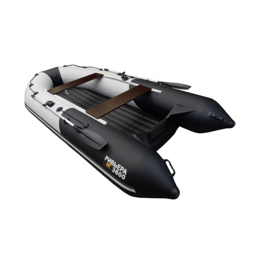 Надувная лодка ПВХ Ривьера 3600 НДНД Компакт
