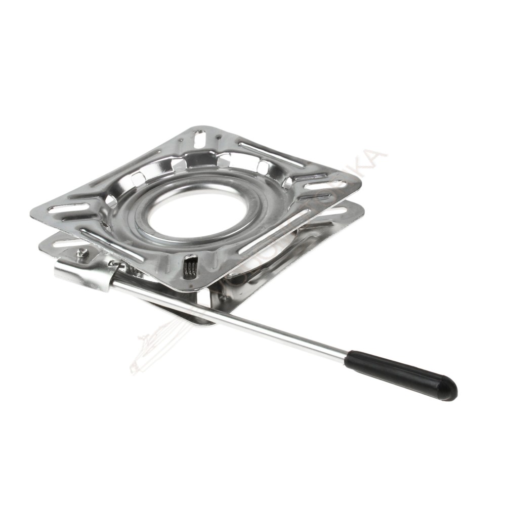 Основание под сиденье нержавеющее, вращающееся с фиксацией