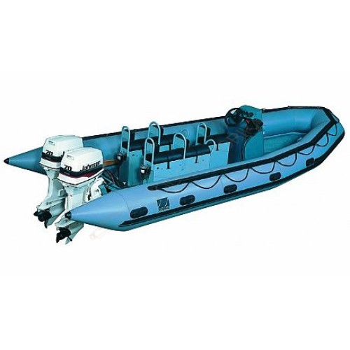 Надувная лодка ZODIAC Sea RIB SRMN 730 черная