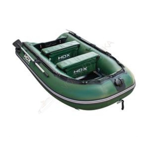 Лодка HDX CARBON 300 ( зелёный ) дерев. пол P/L