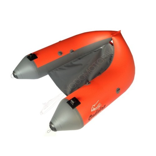 Рыболовный ПВХ плотик Ондатра А 130 (оранжевый)