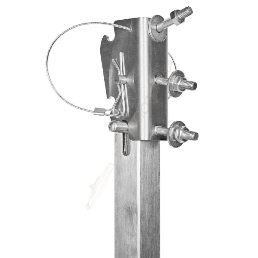 Колеса транцевые Горизонт OTU-330 (нержавейка, универсальные - откидные, усиленные)