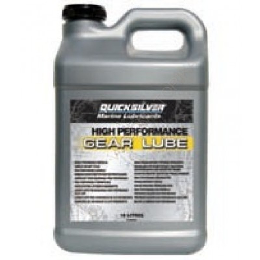 Трансмиссионное масло Quicksilver Gear Lube Hi-Performance, 9.46 л