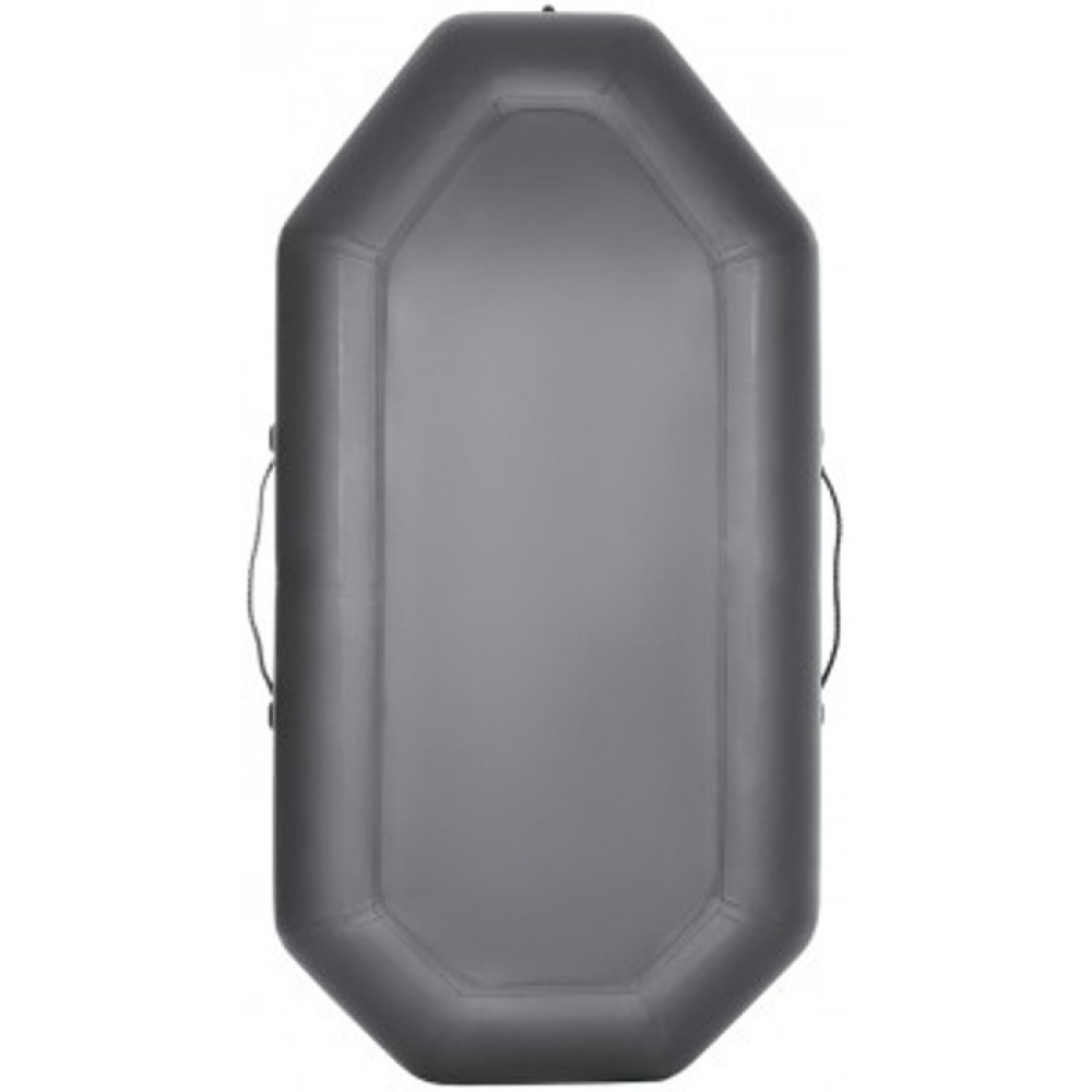 Лодка Тонар Бриз 190 гребки + жесткое сиденье серый