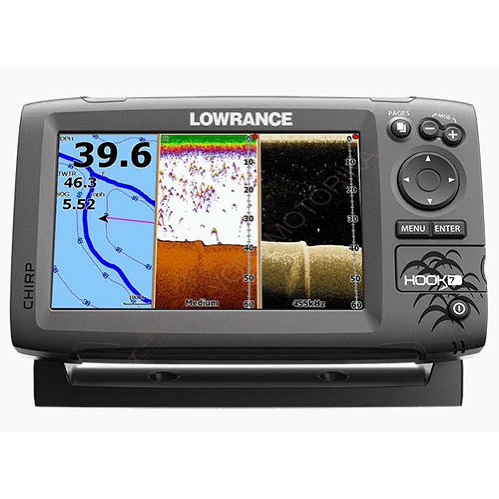 Картплоттер Lowrance Hook-7 Mid/High/DownScan