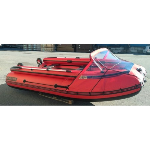 Надувная лодка X-River AGENT 360 НДНД с фальшбортом + тент