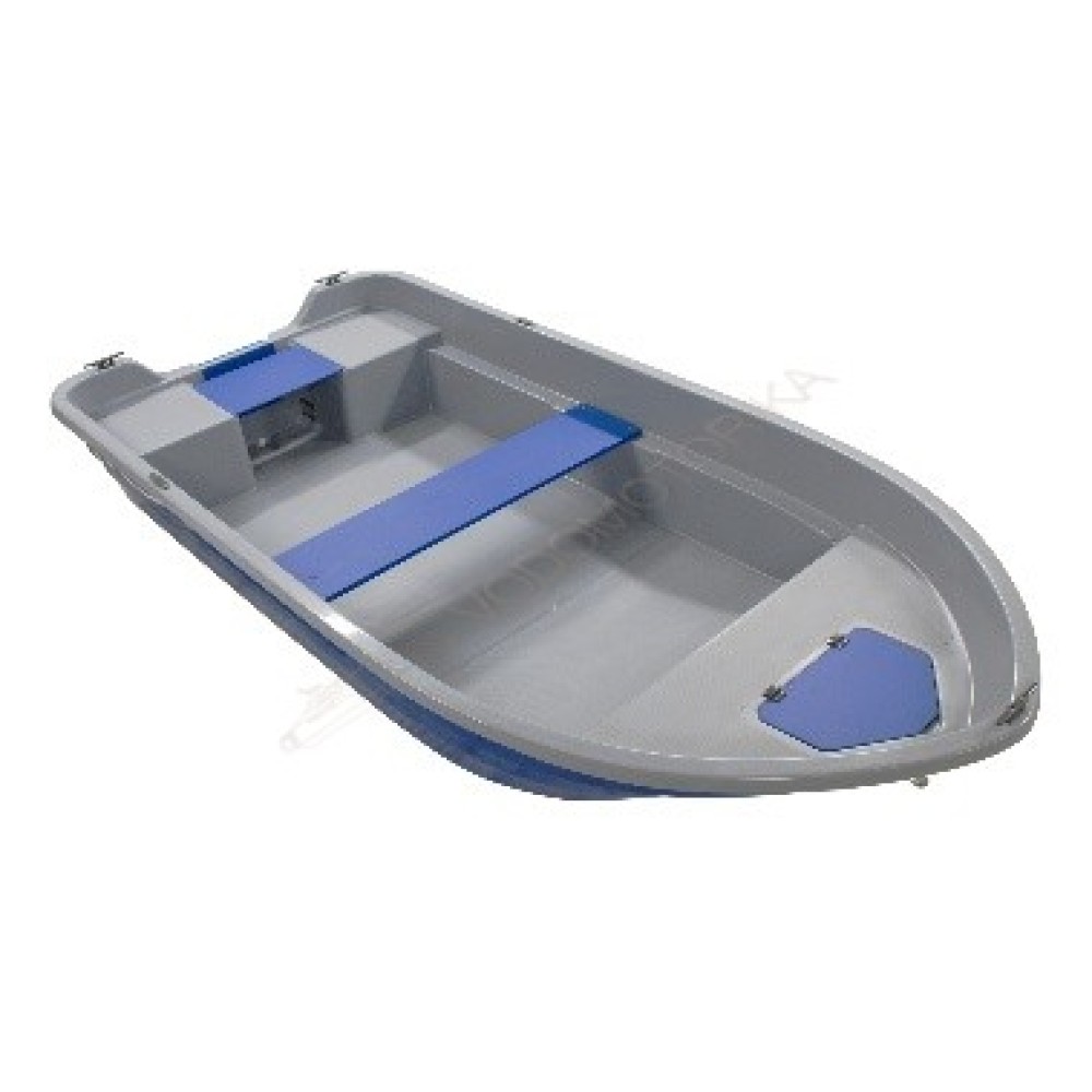 Стеклопластиковая моторная лодка SCANDIC EVING 285 (синий)