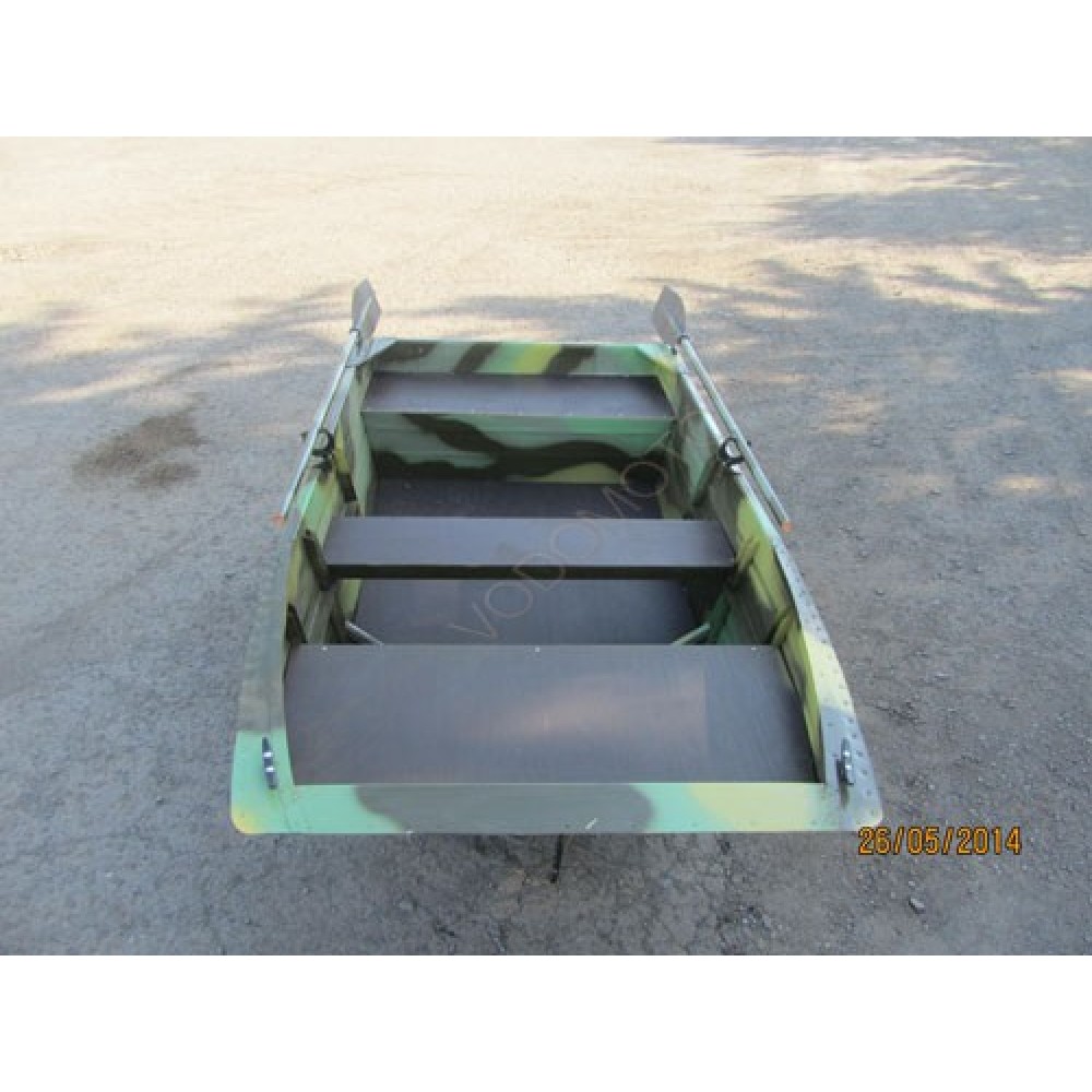 Алюминиевая моторно-гребная лодка Охотник 250