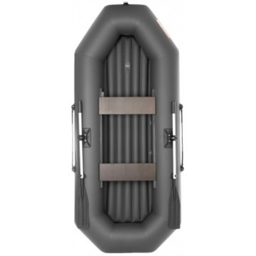 Лодка Тонар Шкипер А280 надувное дно (серый)