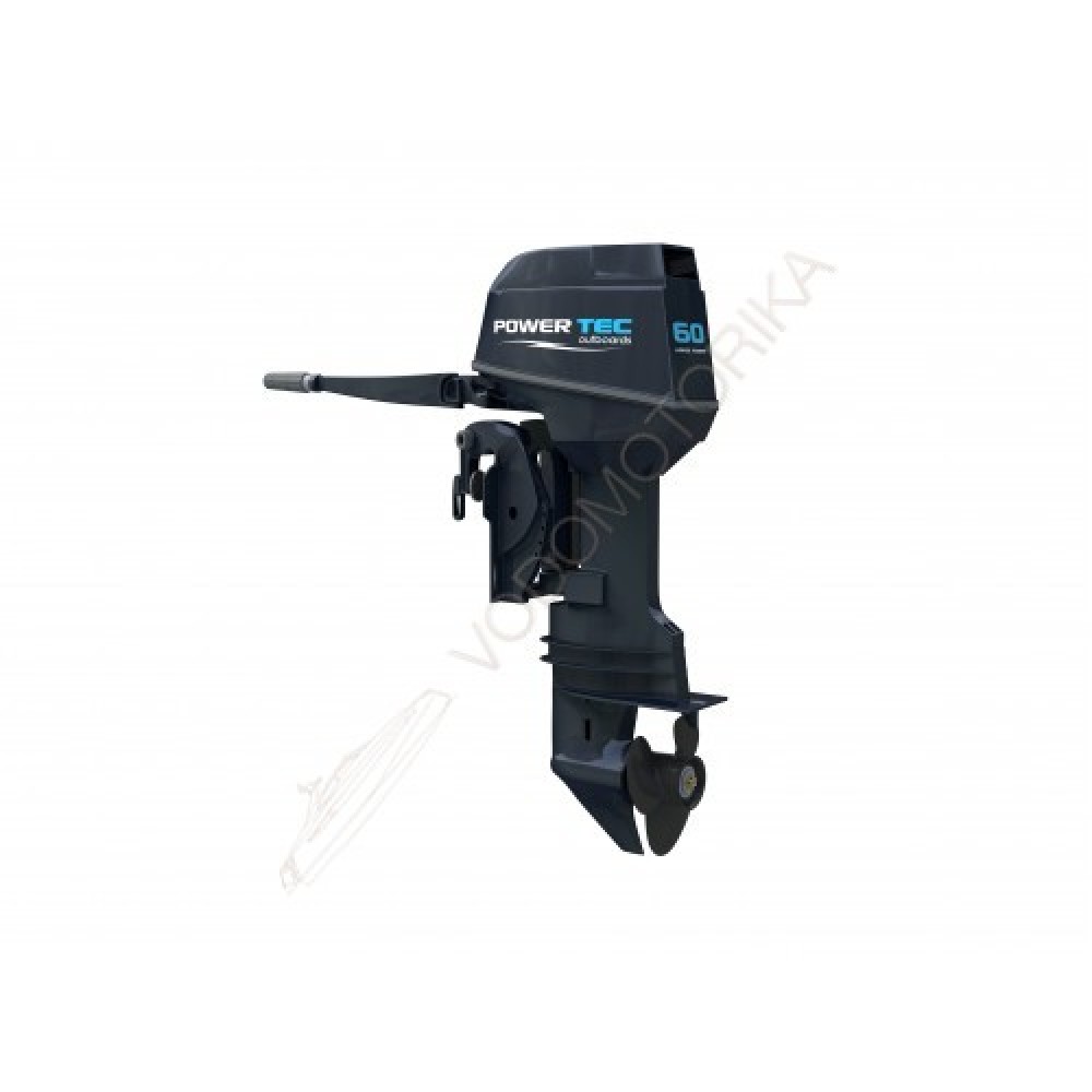Лодочный мотор POWERTEC Т 60 AERTL 60 л.с. двухтактный