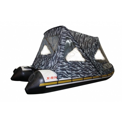 Тент кабриолет X-River для лодок Agent 320-340, Grace 300-320