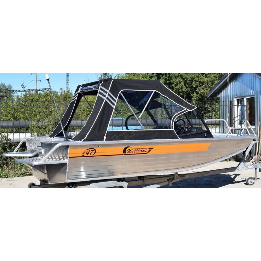 Алюминиевая лодка Wellboat 47 DC