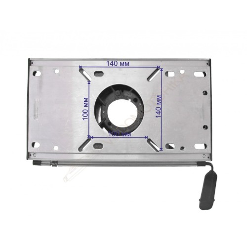 Крепление сиденья к стойке 73 мм "газлифт", используется с креслами 1061420990, 1070200010, 1060410C, 073958