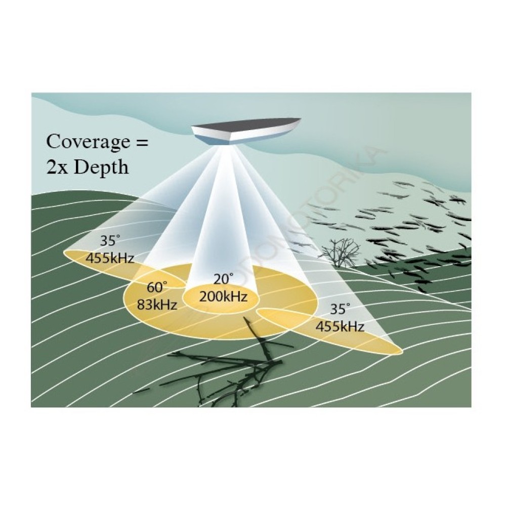 Датчик Humminbird HB-XP-9-QB-90-T