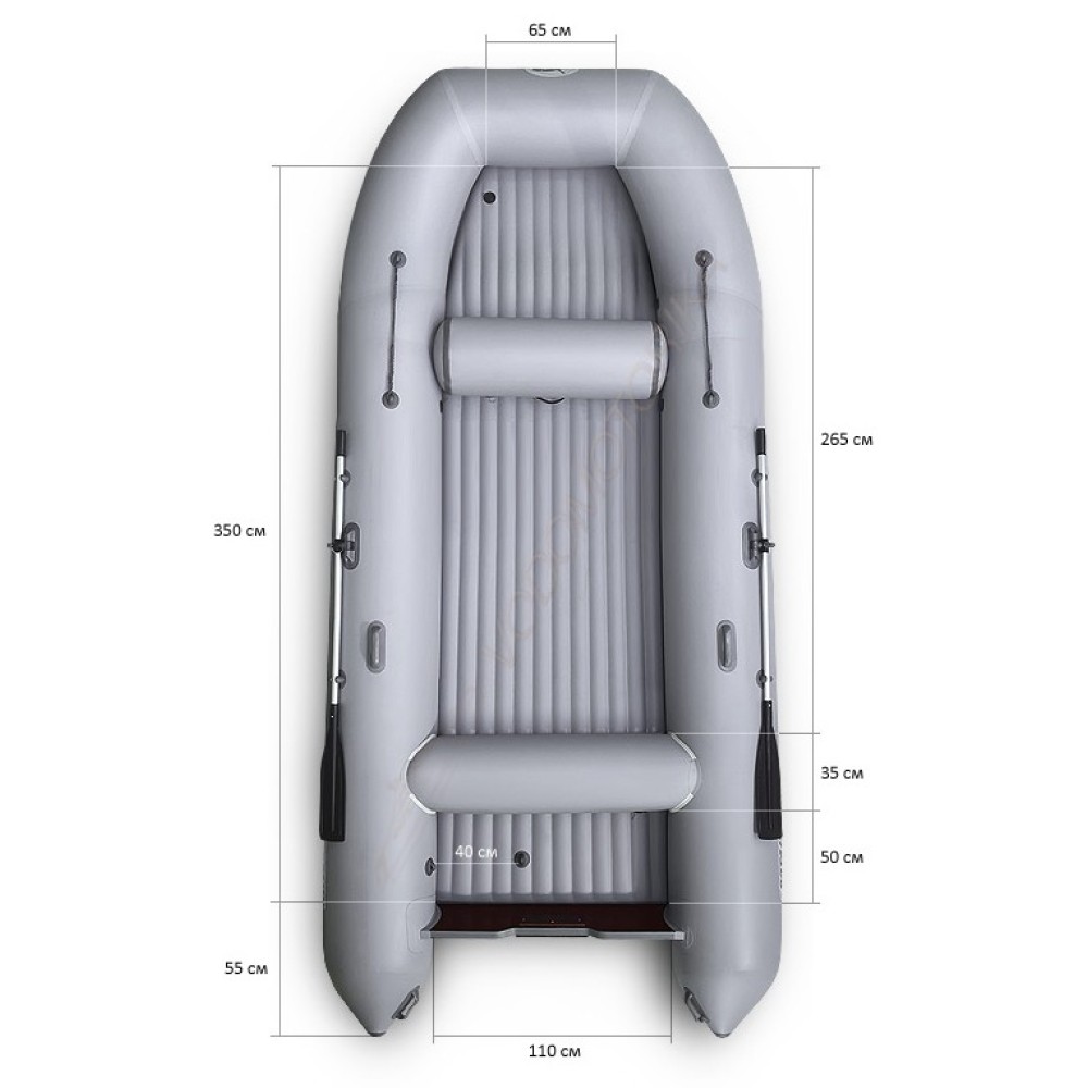 Надувной катамаран Ротан 460