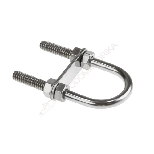 Рым-болт U-образный D6.3 мм, Lрез. 32 мм