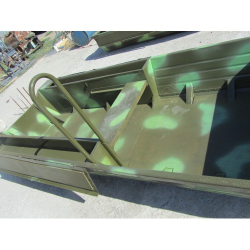 Алюминиевая моторно-гребная лодка Охотник 480Б