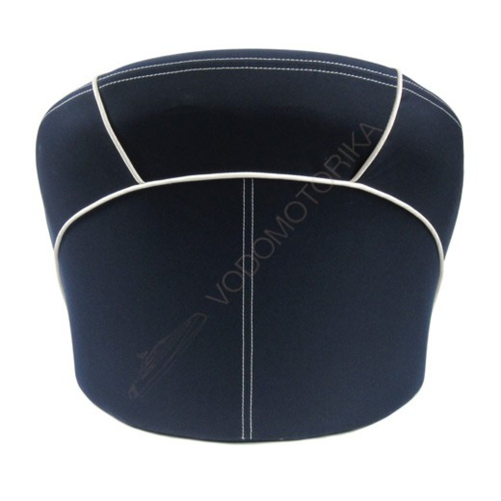 Кресло ROMEO мягкое, подставка, обивка ткань Markilux темно-синяя (118100395)