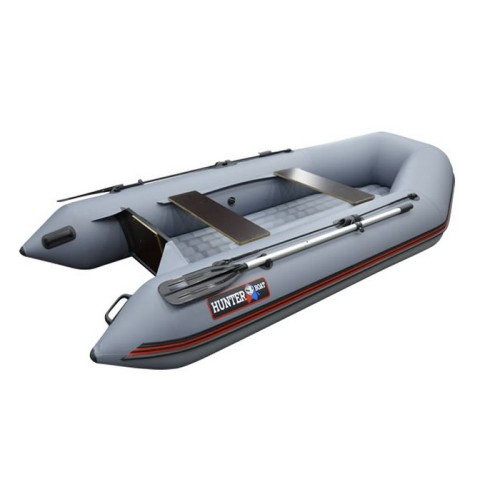 Лодка Хантер 290 ЛН (серый)