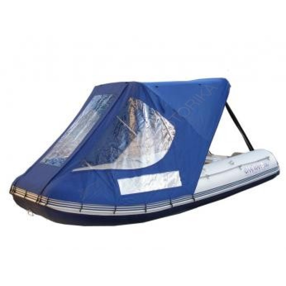 Тент кабриолетного типа для надувных лодок ФЛАГМАН