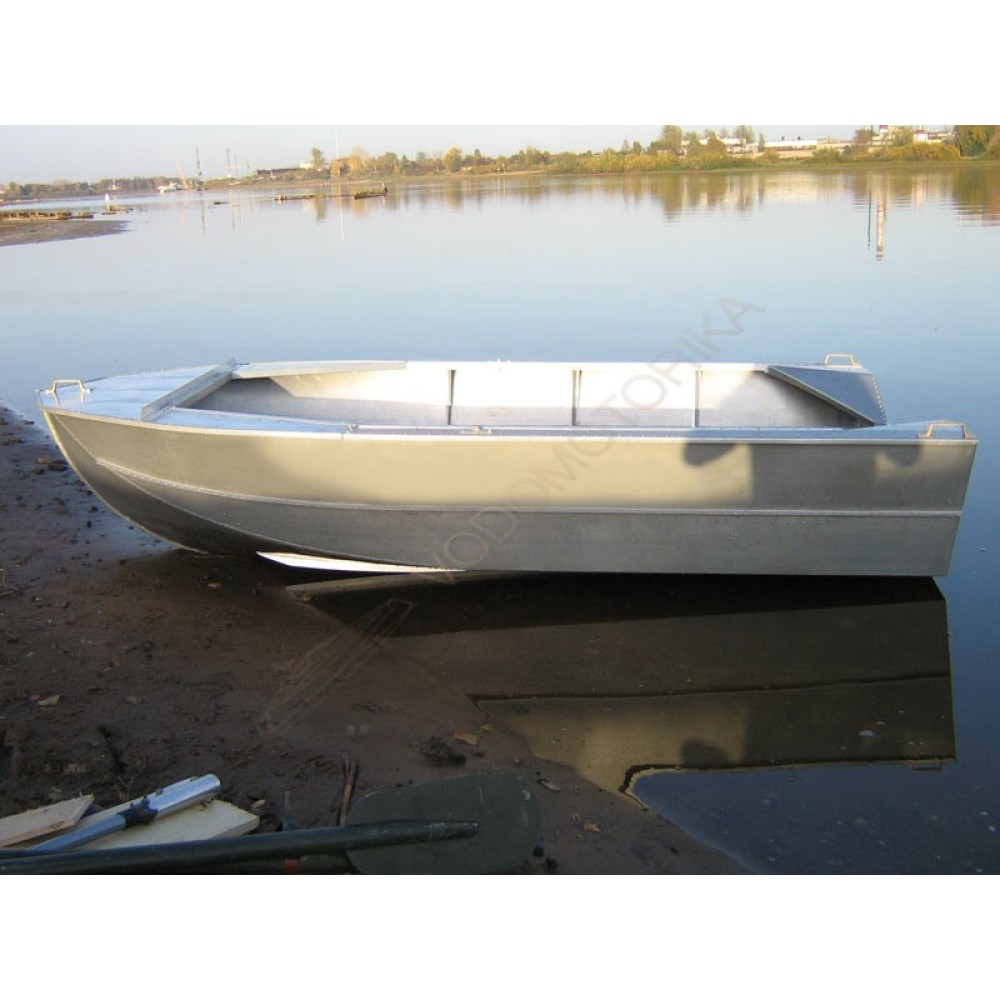 Алюминиевая лодка Мста-Н 3.5м с булями