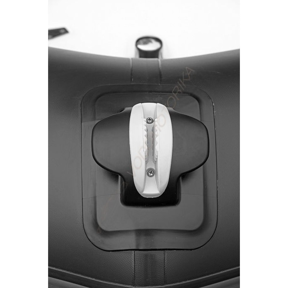 Лодка надувная ZODIAC PRO 420 ПВХ ( черно-белая )