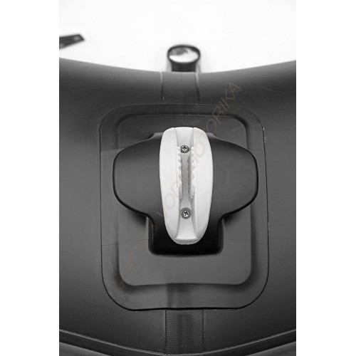 Лодка надувная ZODIAC PRO 420 ПВХ ( черно-белая )