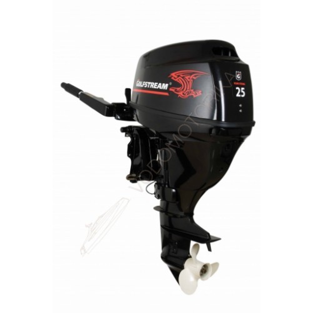 Лодочный мотор Golfstream F25FWL 25 л.с. четырехтактный