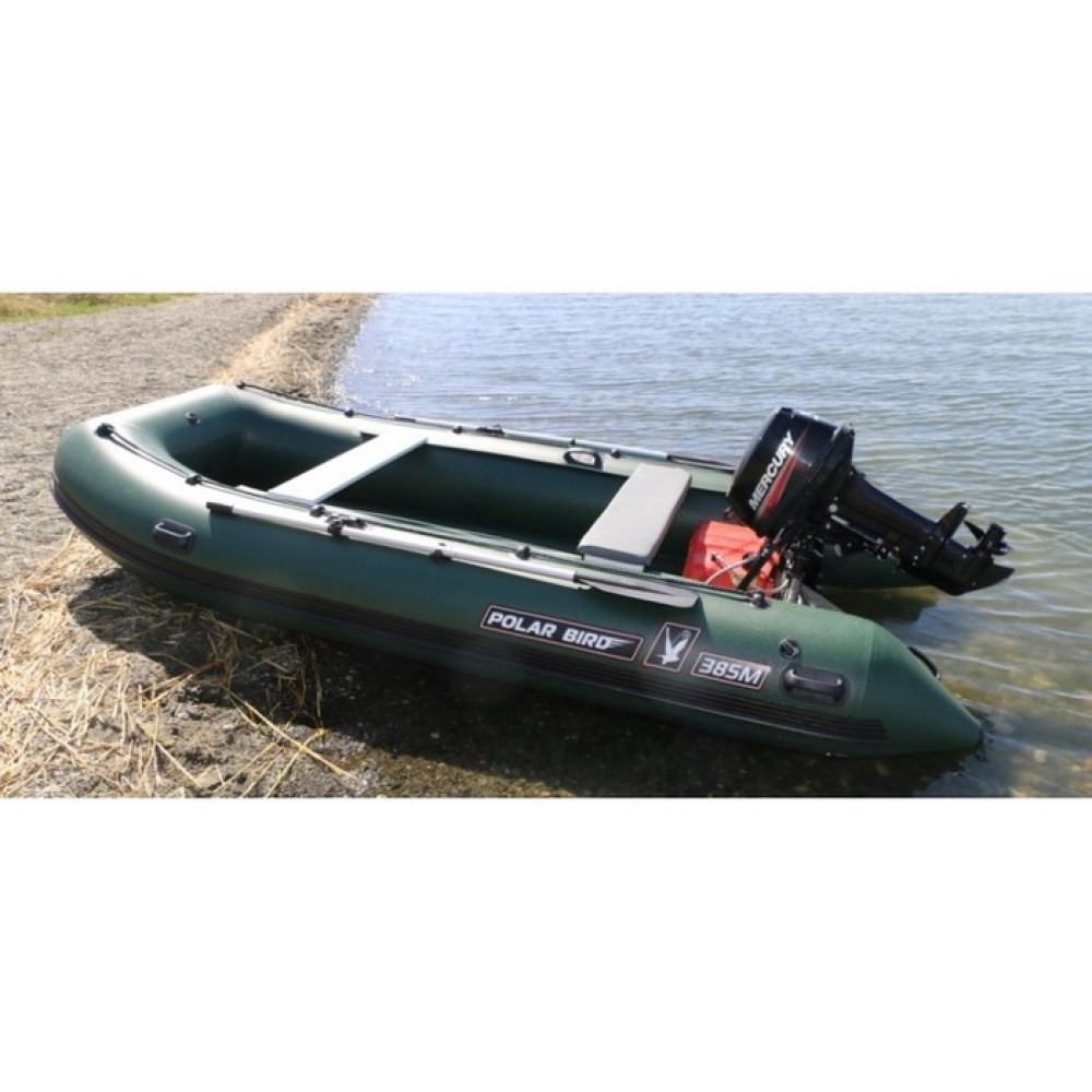 Лодка Polar Bird PB-385M НДНД Merlin (банки и танец из стеклокомпозита)
