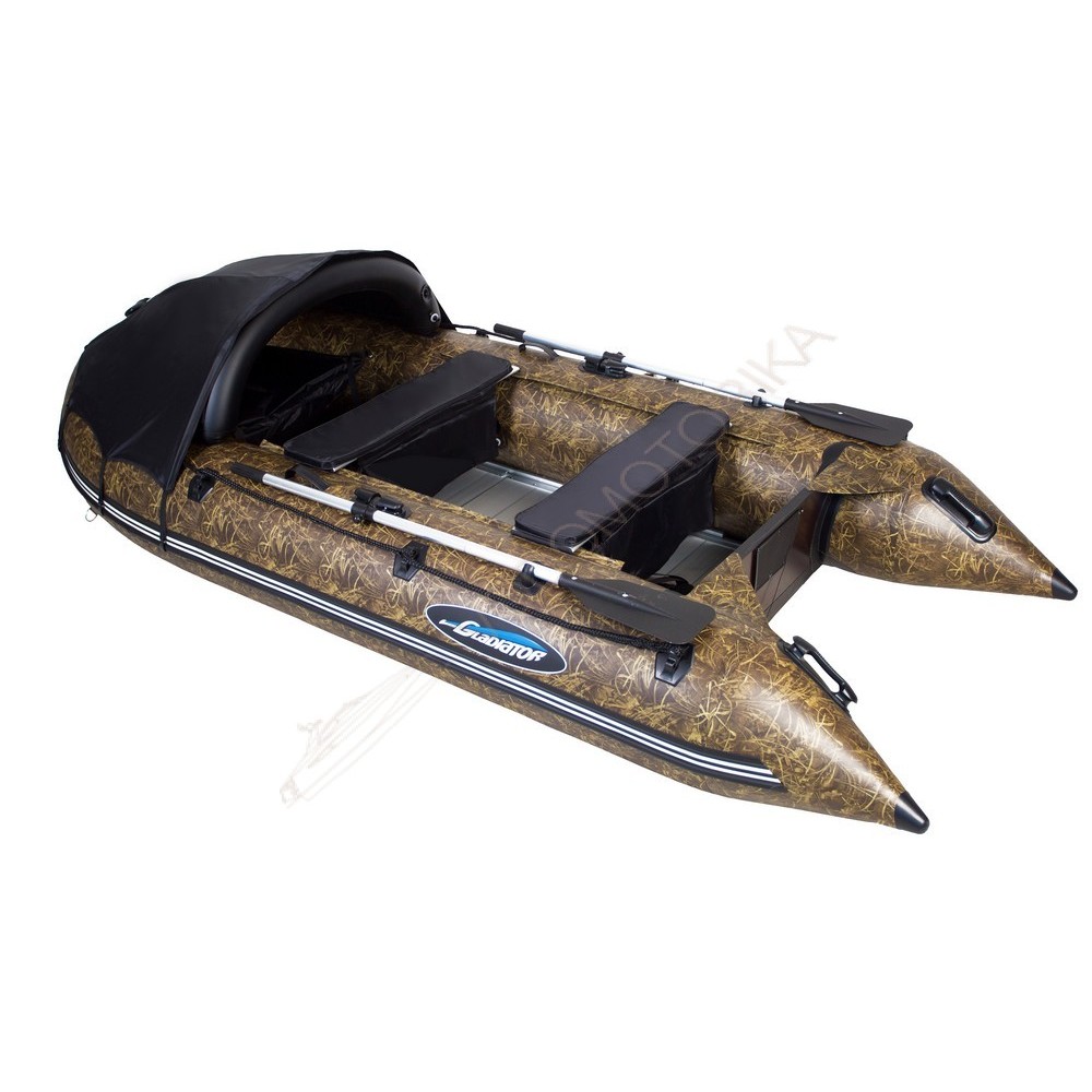 Надувная лодка GLADIATOR PROFESSIONAL D330 AL CAMO