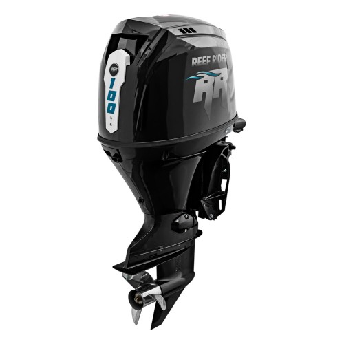 Лодочный мотор Reef Rider RREF100FEX-T PRO 100 л.с. четырехтактный