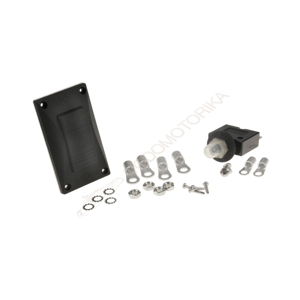 Лебедка якорная VS600 вертикальная, 800Вт, 12В