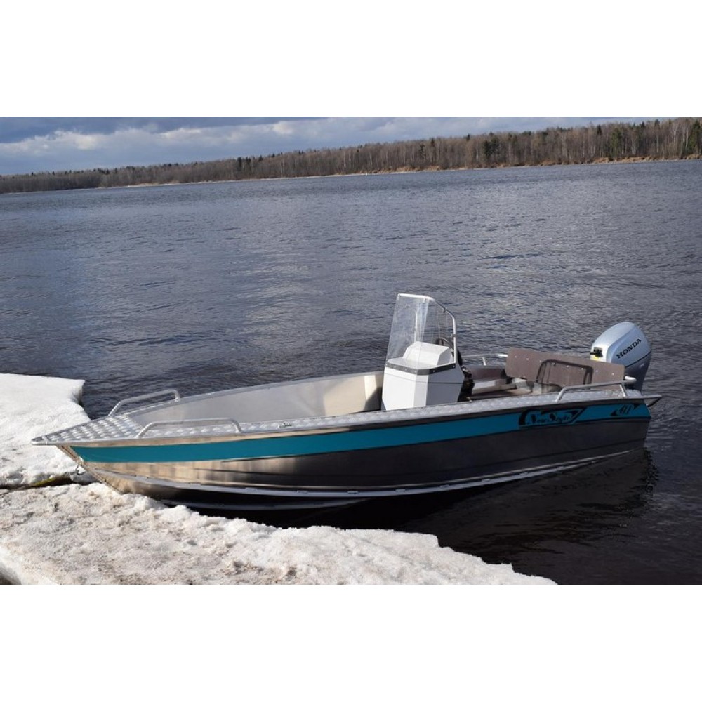 Алюминиевая лодка NewStyle-411