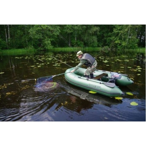 Лодка надувная DINGO 27F оливковый