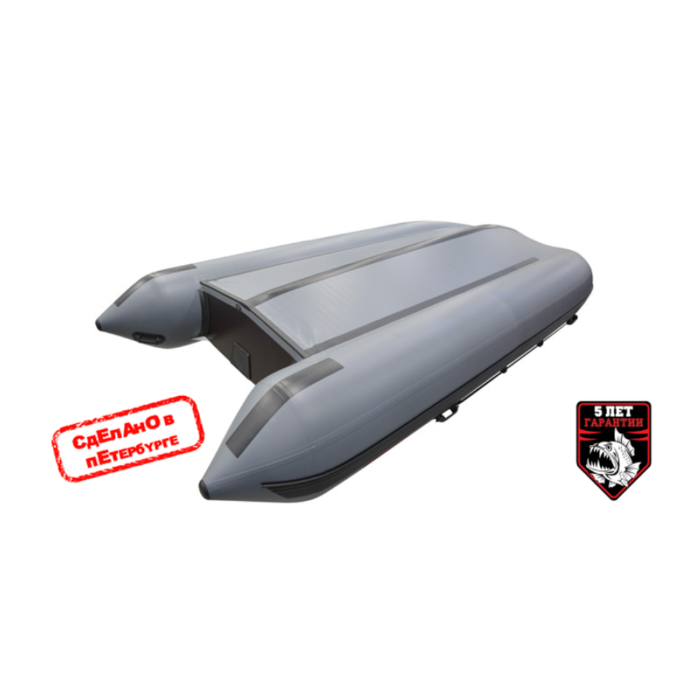 Надувная лодка Хантер 520 фанерный пол