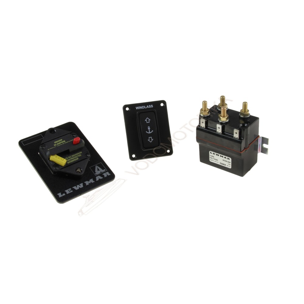 Лебедка якорная Lewmar Pro-Series 700, 12В 500Вт