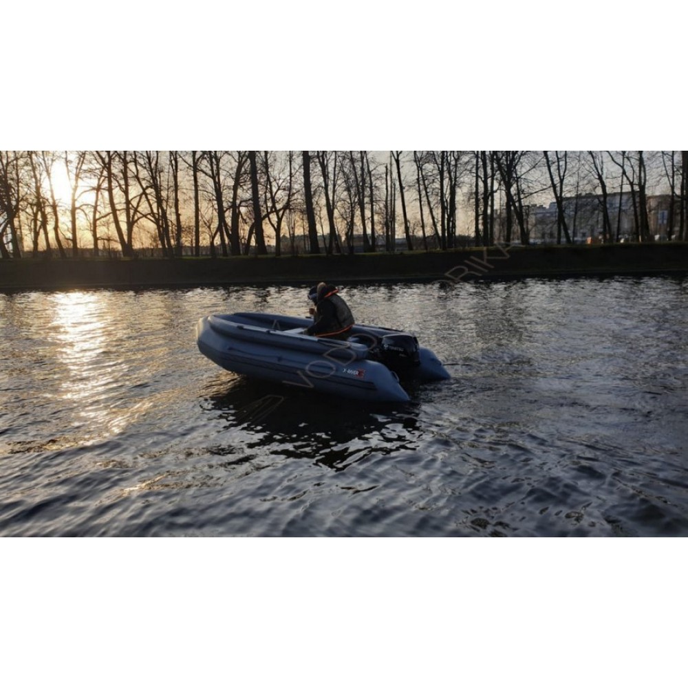Надувная лодка X-River ROCKY 395 НДВД с фальшбортом