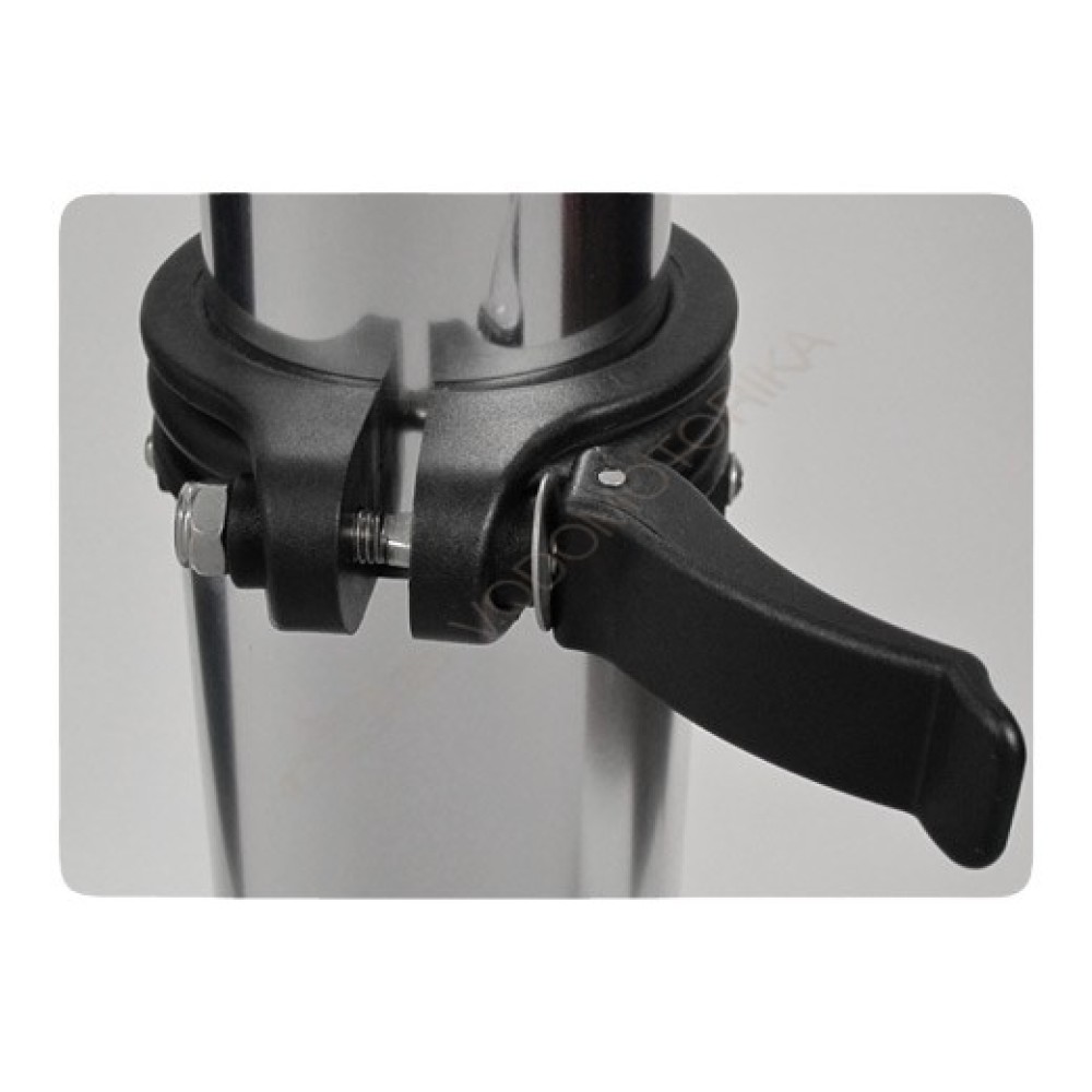 Стойка столешницы регулируемая 3 ступени 335-714 мм основание 300 мм