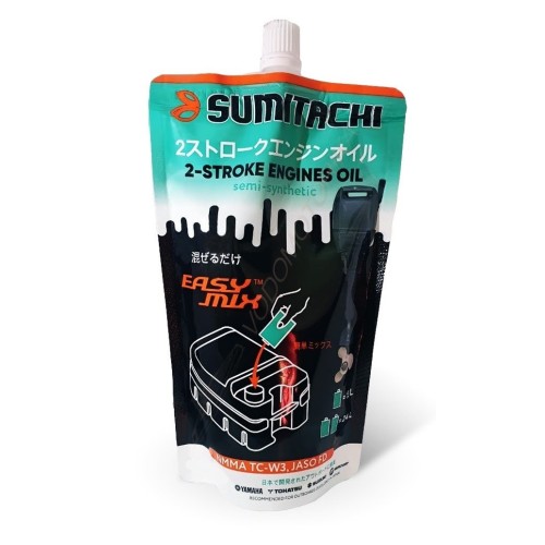 Порционное моторное масло SUMITACHI 2-STROKE ENGINES OIL TC-W3 0.25л