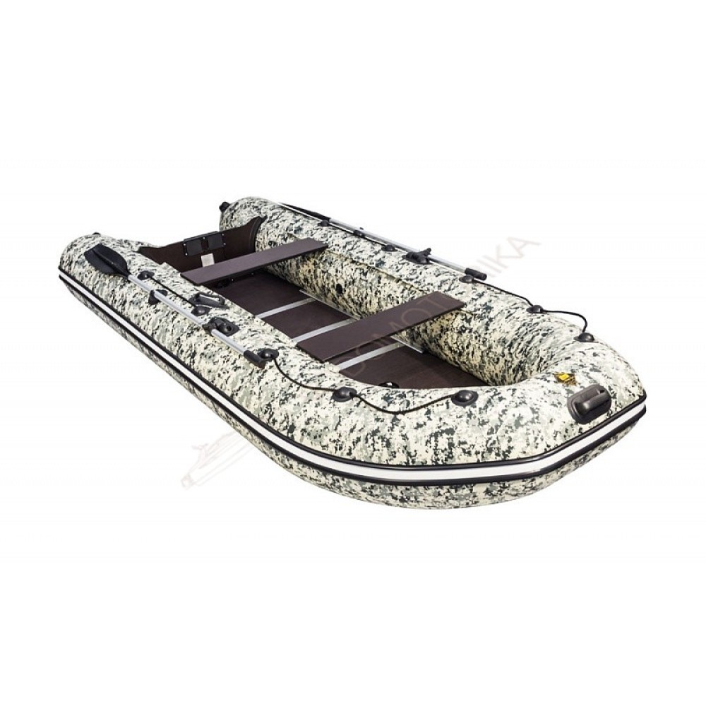 Надувная лодка Ривьера 3600 СК Компакт камуфляж