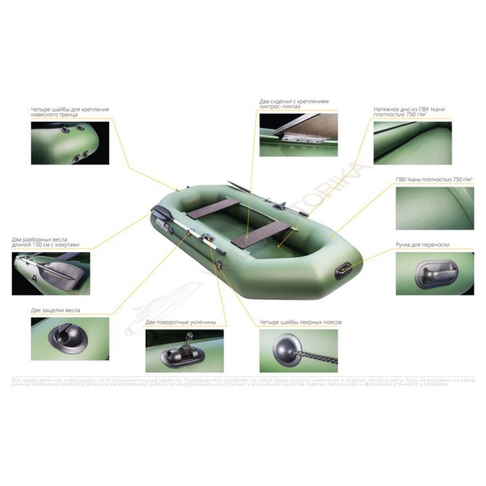 Надувная лодка Аква-Мастер 280