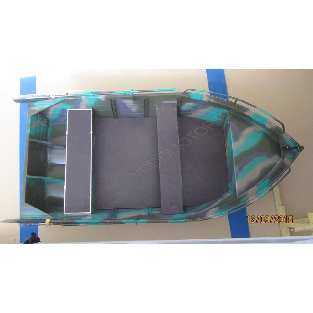 Алюминиевая моторно-гребная лодка Охотник 320