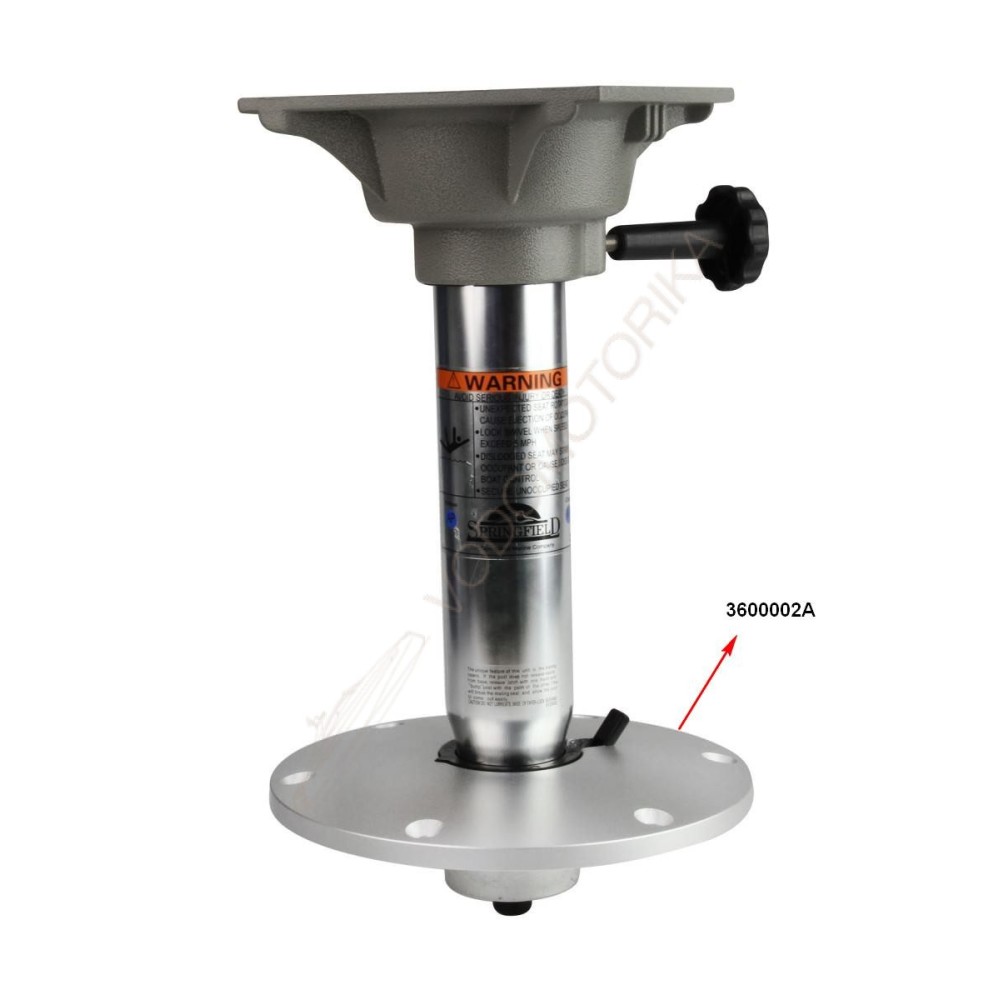 Стойка Taper-Lock 330 мм с креплением под сидение, используется с основаниями 3600002A и 1600010