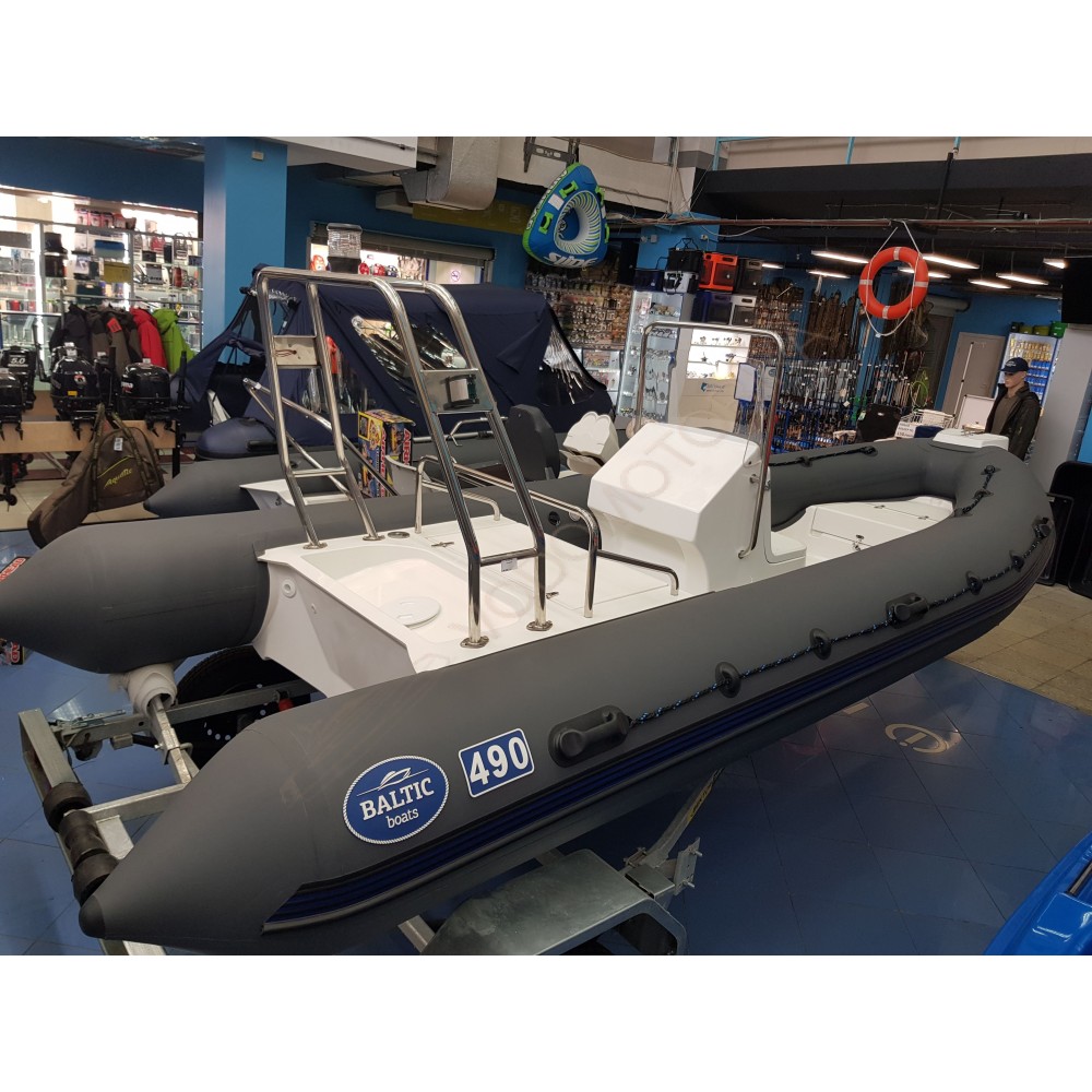 Лодка RIB Baltic Boats Аполлон 490 (полный комплект)