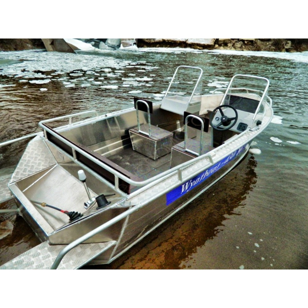 Алюминиевый катер WYATBOAT Wyatboat-430 DC